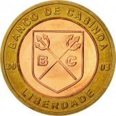 CABINDA, Escudo Convertivel, 2003, SPL, Bi-Metallic, KM:5