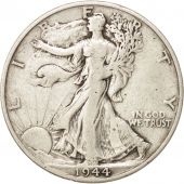 tats-Unis, Walking Liberty Half Dollar, 1944, San Francisco, TB, KM:142