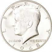 United States, Kennedy Half Dollar, 1968, San Francisco, MS, KM:202a