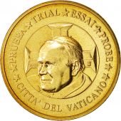 Vatican, Medal, 10 C, Essai-Trial Jean Paul II, 2002, MS(63), Brass