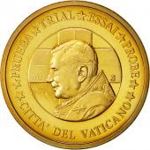 Vatican, Medal, 50 C, Essai-Trial Benoit XVI, 2007, SPL, Brass