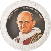 Vatican, Medal, Paulus VI, 1963-1978, FDC, Cuivre plaqu Argent