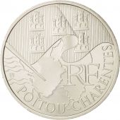 France, 10 Euro, Poitou-Charentes, 2010, SPL, Argent, KM:1667