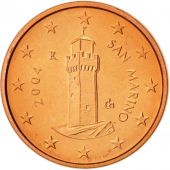 San Marino, Euro Cent, 2004, SPL, Copper Plated Steel, KM:440