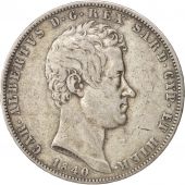 ITALIAN STATES, SARDINIA, Carlo Alberto, 5 Lire, 1840, Genoa, VF, KM:130.2