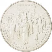 France, Libration de Paris, 100 Francs, 1994, AU(55-58), Silver, KM:1045.1