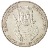 France, Clovis, 100 Francs, 1996, AU(50-53), Silver, KM:1180