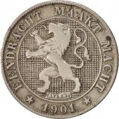 Belgique, 5 Centimes, 1901, TB+, Copper-nickel, KM:45