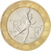 France, Gnie, 10 Francs, 1989, Paris, AU(55-58), Bi-Metallic, KM:964.1