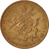 France, Mathieu, 10 Francs, 1980, Paris, AU(55-58), Nickel-brass, KM:940