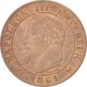 France, Napolon III, Centime, 1861, Bordeaux, AU(55-58), Bronze, KM:795.3