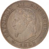France, Napolon III, Centime, 1862, Strasbourg, SUP, Bronze, KM:795.2