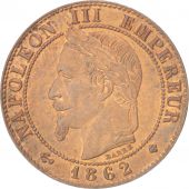 France, Napolon III, Centime, 1862, Strasbourg, SUP+, Bronze, KM:795.2