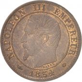 France, Napolon III, Centime, 1854, Marseille, AU(55-58), Bronze, KM:775.6