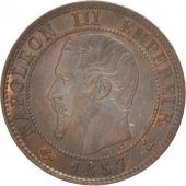 France, Napolon III, Centime, 1857, Bordeaux, SUP, Bronze, KM:775.5