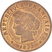 France, Crs, Centime, 1872, Paris, SUP, Bronze, KM:826.1, Gadoury:88