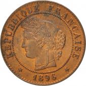 France, Crs, Centime, 1896, Paris, SPL, Bronze, KM:826.1, Gadoury:88