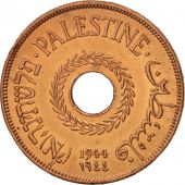 Palestine, 20 Mils, 1944, TTB+, Bronze, KM:5a