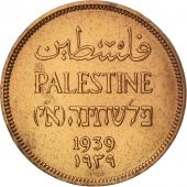 Palestine, Mil, 1939, EF(40-45), Bronze, KM:1