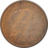 France, Dupuis, 2 Centimes, 1909, Paris, AU(50-53), Bronze, KM:841, Gadoury:107